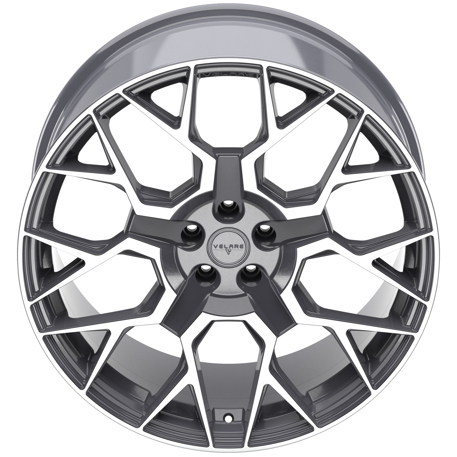 Velare VLR02 Platinum Grey Machined Face 6