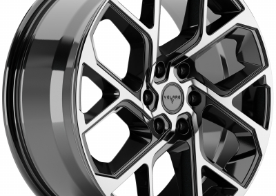 Velare VLR 6S Diamond Black Machined Face 3