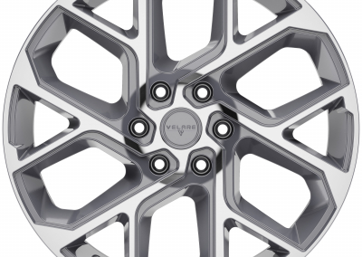 Velare VLR 6S Platinum Grey Machined Face 1
