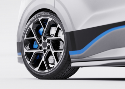 FORD TRANSIT CUSTOM 2024 VELARE VLR 6S 20in 6 STUD COMMERCIAL ALLOY WHEEL (13)