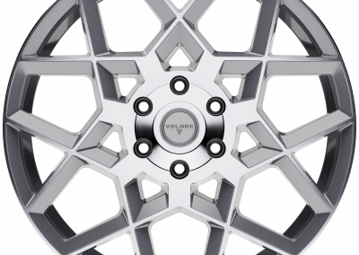 Velare VLR 6X 20in Platinum Grey Machined Face 1