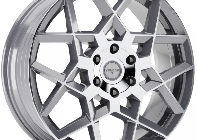 Velare VLR 6X 20in Platinum Grey Machined Face 2