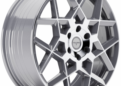Velare VLR 6X 20in Platinum Grey Machined Face 3