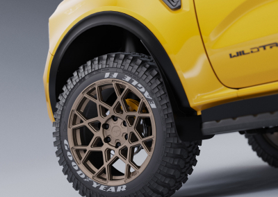 Ford Ranger Wildtrak Double Cab 2023 Velare VLR AT3 Satin Bronze (3)