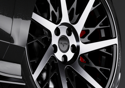 Velare VLR05 19 INCH DIAMOND BLACK MACHINED FACE 2